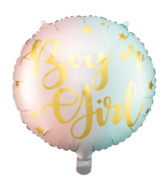 Folienballon - Boy or Girl - ø 35cm